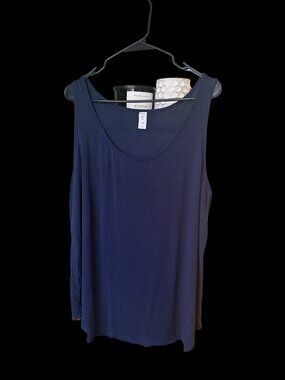 Old Navy Luxe Blue Tank Top Size XL